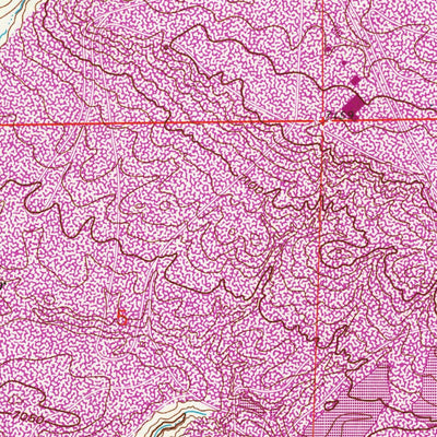 United States Geological Survey Moss Agate Reservoir, WY (1959, 24000-Scale) digital map