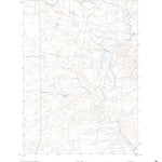 United States Geological Survey Moss Agate Reservoir, WY (2023, 24000-Scale) digital map