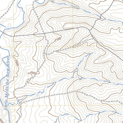 United States Geological Survey Moss Agate Reservoir, WY (2023, 24000-Scale) digital map