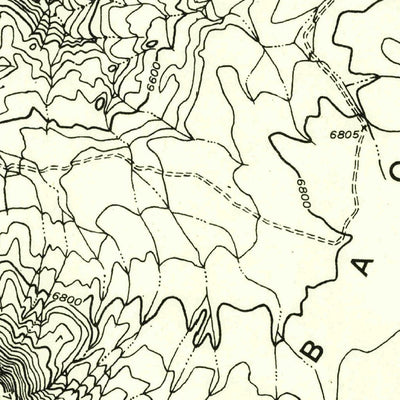 United States Geological Survey Moss Back Butte, UT (1954, 24000-Scale) digital map