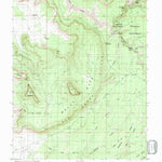 United States Geological Survey Moss Back Butte, UT (1987, 24000-Scale) digital map