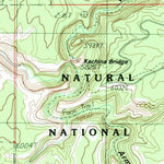 United States Geological Survey Moss Back Butte, UT (1987, 24000-Scale) digital map