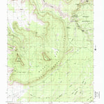 United States Geological Survey Moss Back Butte, UT (1996, 24000-Scale) digital map