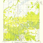 United States Geological Survey Moss Bluff, LA (1947, 31680-Scale) digital map