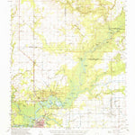 United States Geological Survey Moss Bluff, LA (1957, 62500-Scale) digital map