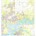 United States Geological Survey Moss Bluff, LA (1994, 24000-Scale) digital map