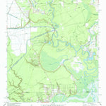 United States Geological Survey Moss Bluff, TX (1993, 24000-Scale) digital map