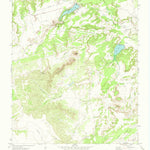 United States Geological Survey Moss Creek Lake, TX (1971, 24000-Scale) digital map