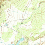 United States Geological Survey Moss Creek Lake, TX (1971, 24000-Scale) digital map
