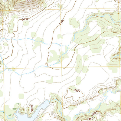 United States Geological Survey Moss Creek Lake, TX (2022, 24000-Scale) digital map