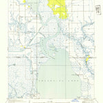 United States Geological Survey Moss Lake, LA (1932, 31680-Scale) digital map