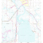 United States Geological Survey Moss Lake, LA (1955, 24000-Scale) digital map