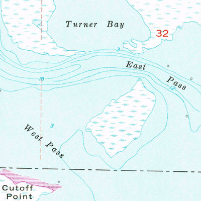 United States Geological Survey Moss Lake, LA (1955, 24000-Scale) digital map
