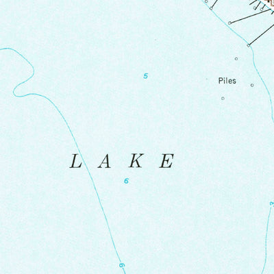 United States Geological Survey Moss Lake, LA (1955, 24000-Scale) digital map