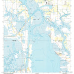 United States Geological Survey Moss Lake, LA (1994, 24000-Scale) digital map