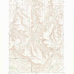 United States Geological Survey Mossmain SW, MT (1967, 24000-Scale) digital map