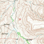 United States Geological Survey Mossmain SW, MT (1967, 24000-Scale) digital map