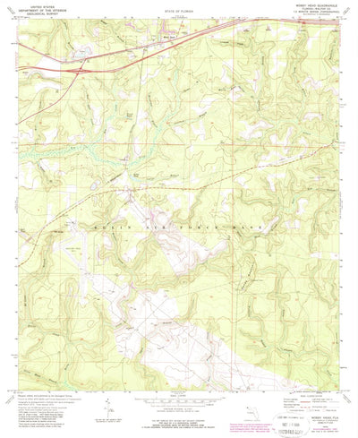 United States Geological Survey Mossy Head, FL (1973, 24000-Scale) digital map