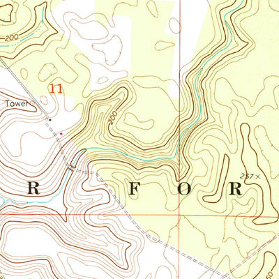 United States Geological Survey Mossy Head, FL (1973, 24000-Scale) digital map
