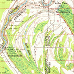 United States Geological Survey Mossy Lake, MS (1961, 62500-Scale) digital map