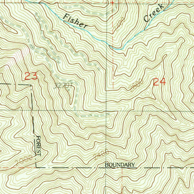 United States Geological Survey Mossyrock, WA (1987, 24000-Scale) digital map