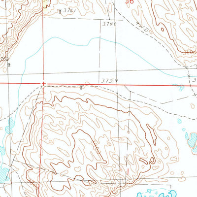 United States Geological Survey Mother Lake, NE (1989, 24000-Scale) digital map