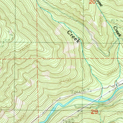 United States Geological Survey Mother Lode Mountain, OR (1985, 24000-Scale) digital map