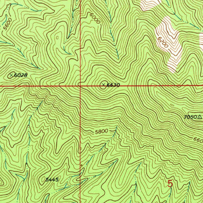 United States Geological Survey Motoqua, UT (1972, 24000-Scale) digital map