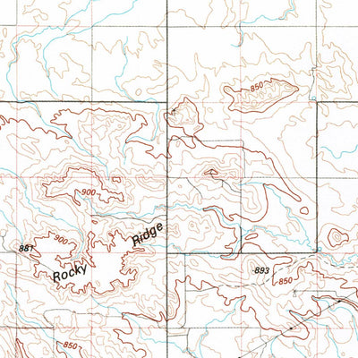 United States Geological Survey Mott, ND (1980, 100000-Scale) digital map