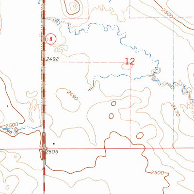 United States Geological Survey Mott North, ND (1966, 24000-Scale) digital map