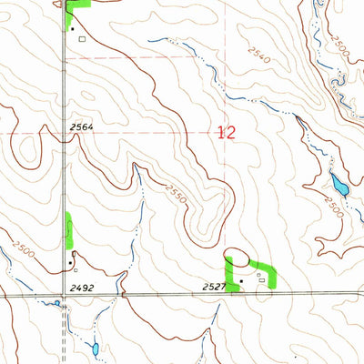 United States Geological Survey Mott NW, ND (1966, 24000-Scale) digital map
