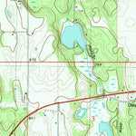 United States Geological Survey Mottville, MI-IN (1981, 24000-Scale) digital map