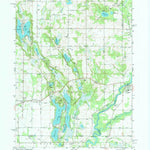 United States Geological Survey Mottville, MI-IN (1992, 24000-Scale) digital map
