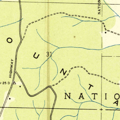 United States Geological Survey Moulton, AL (1935, 24000-Scale) digital map
