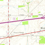 United States Geological Survey Moulton, OH (1960, 24000-Scale) digital map