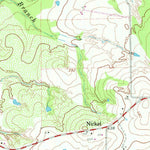 United States Geological Survey Moulton, TX (1965, 24000-Scale) digital map