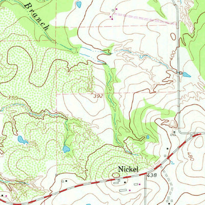 United States Geological Survey Moulton, TX (1965, 24000-Scale) digital map