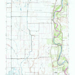 United States Geological Survey Moulton Weir, CA (1991, 24000-Scale) digital map