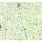 United States Geological Survey Moultrie, GA (1979, 100000-Scale) digital map