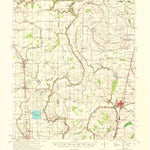 United States Geological Survey Mound Bayou, MS (1968, 62500-Scale) digital map