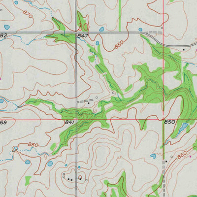 United States Geological Survey Mound City, KS (1958, 24000-Scale) digital map