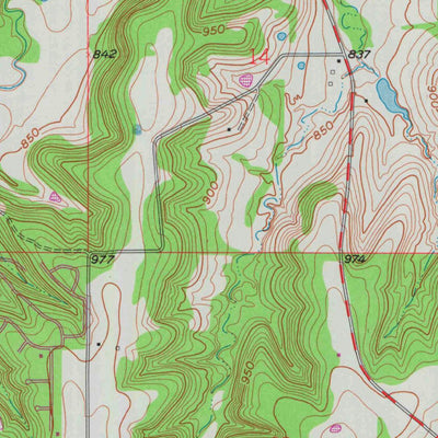 United States Geological Survey Mound City, KS (1958, 24000-Scale) digital map
