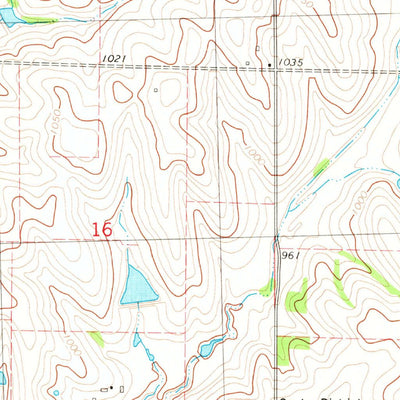 United States Geological Survey Mound City, MO (1981, 24000-Scale) digital map