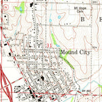 United States Geological Survey Mound City, MO (1981, 24000-Scale) digital map