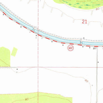 United States Geological Survey Mound, LA-MS (1963, 24000-Scale) digital map