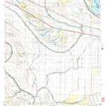 United States Geological Survey Mound, LA-MS (1998, 24000-Scale) digital map