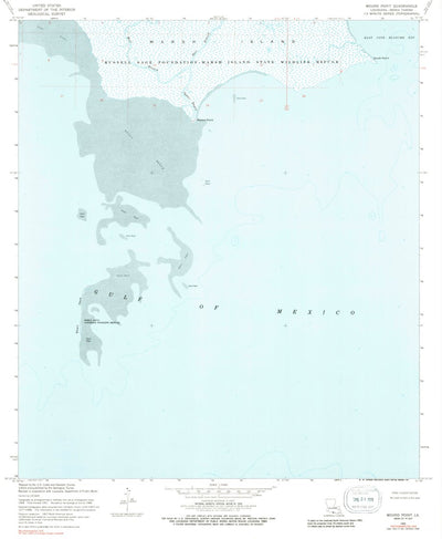 United States Geological Survey Mound Point, LA (1968, 24000-Scale) digital map