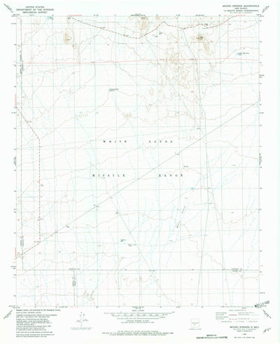 United States Geological Survey Mound Springs, NM (1982, 24000-Scale) digital map
