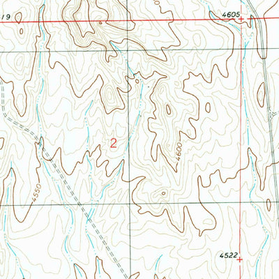 United States Geological Survey Mound Springs, NM (1982, 24000-Scale) digital map