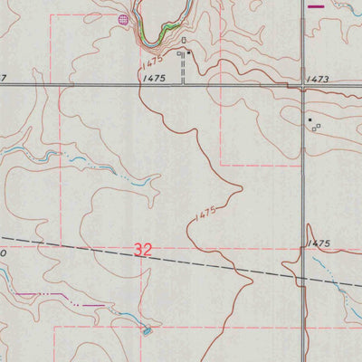 United States Geological Survey Moundridge, KS (1965, 24000-Scale) digital map